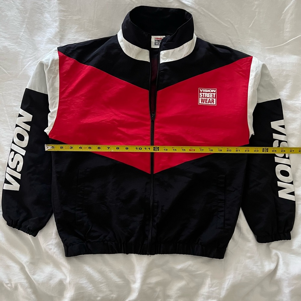 Vision Street Wear Skateboards Windbreaker Jacket, Medium